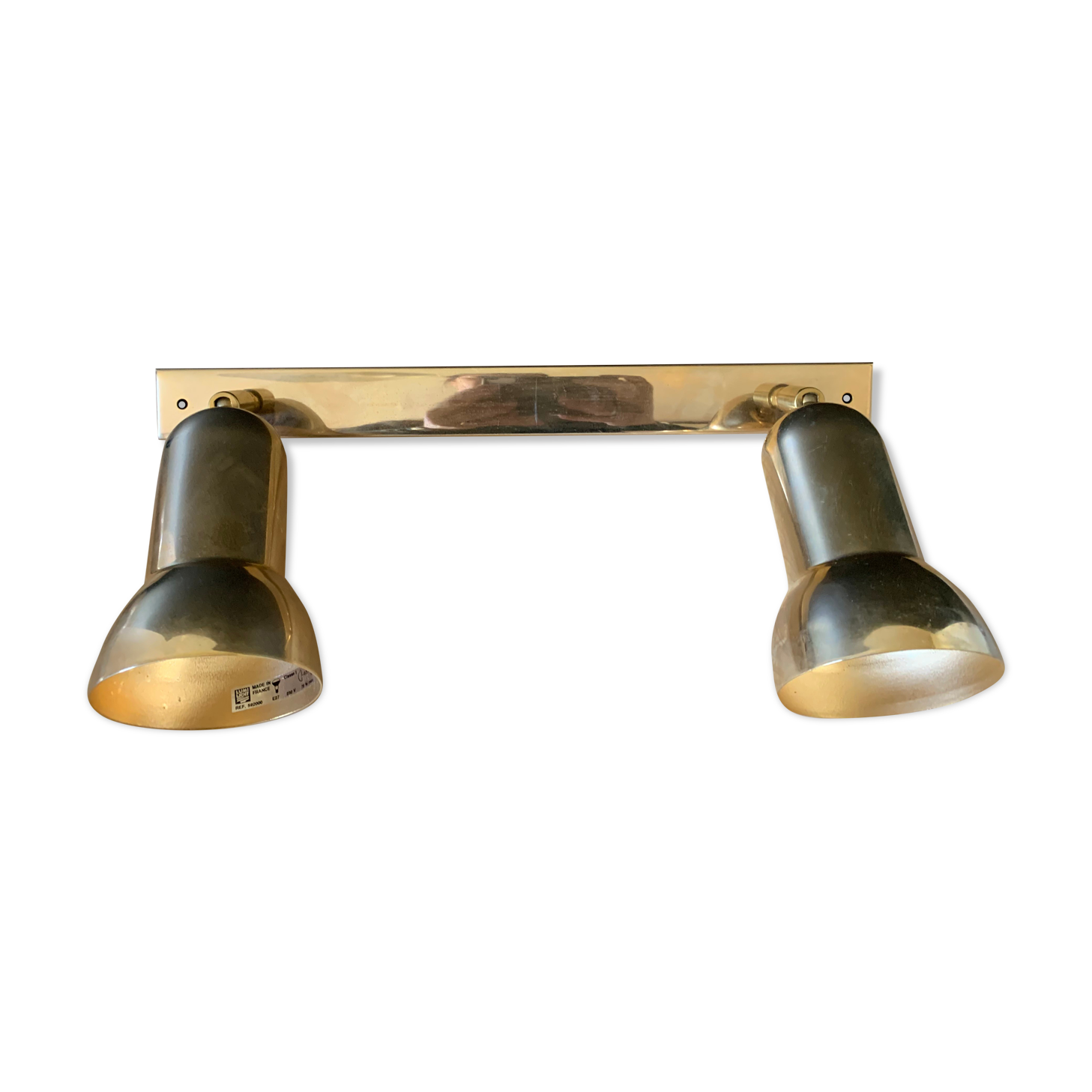 Wall lamp golden spots