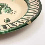 4 Vietri plates decorated by Fabbrica Ceramica Avallone, 1930s