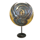 Unique large metal Thai art sculpture floor lamp goldleaf