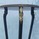 Napoleon III saddle in precious wood marquetry