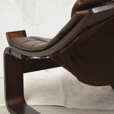 Kroken Nelo leather armchair, 1960