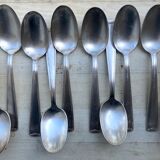 11 Silver metal tablespoons