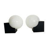 Pair of Philips KUBO SL vintage 80s