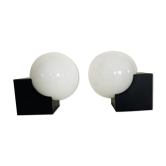 Pair of Philips KUBO SL vintage 80s