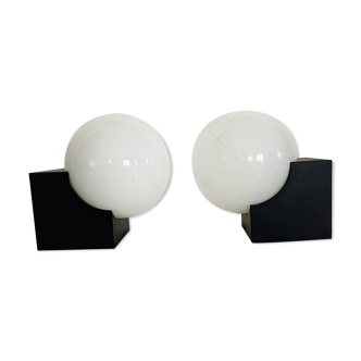 Pair of Philips KUBO SL vintage 80s