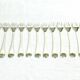 Christofle – 12 Silver Plated Cake Forks, America Model