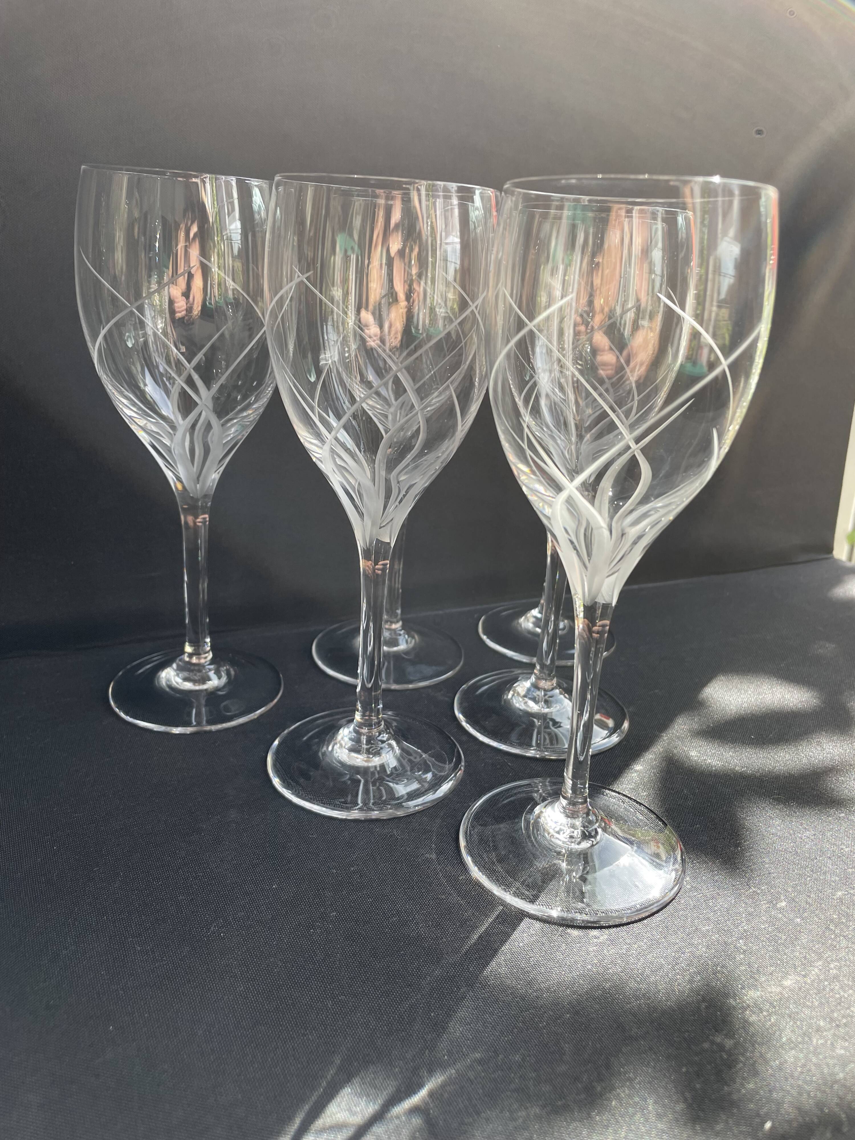 6 wine glasses – Cristalleries Royales de Champagne