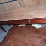 Mahogany console