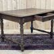 Oak desk with a drawer, work from the 1930s.