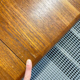 Dyrlund editor, scandinavian table in solid teak