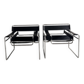 Pair of Wassily Chairs by Marcel Breuer, 1960s 1970s
