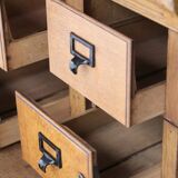 Rare: superb LEVASSEUR trade furniture (circa 1900). In solid wood.