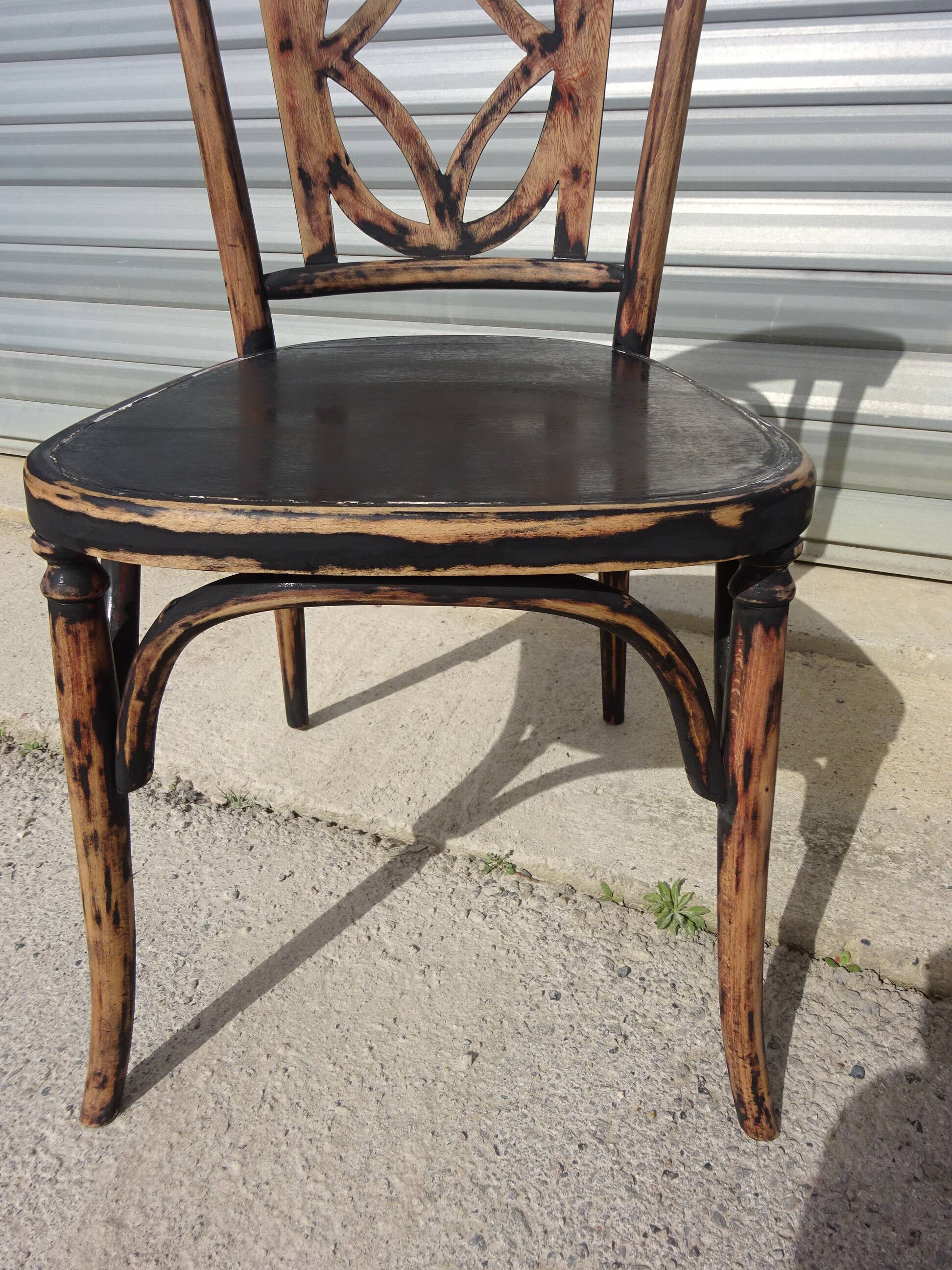Salon Baumann, 1910, banquette, fauteuil et chaise bistrot