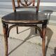 Baumann living room, 1910, bench, armchair and bistro chair