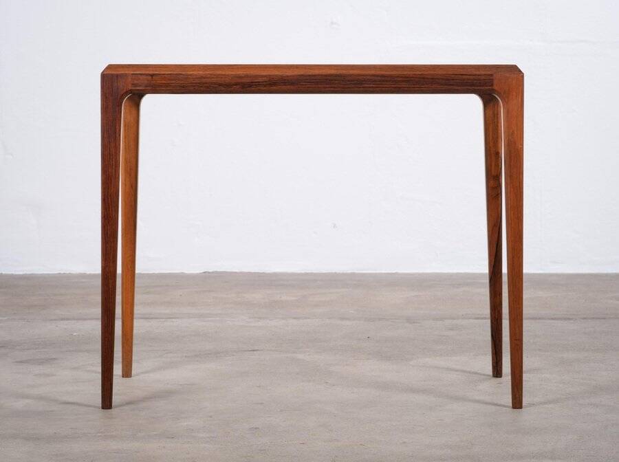 Rosewood Side Table by Johannes Andersen for Silkeborg Møbelfabrik, Denmark, 1960s