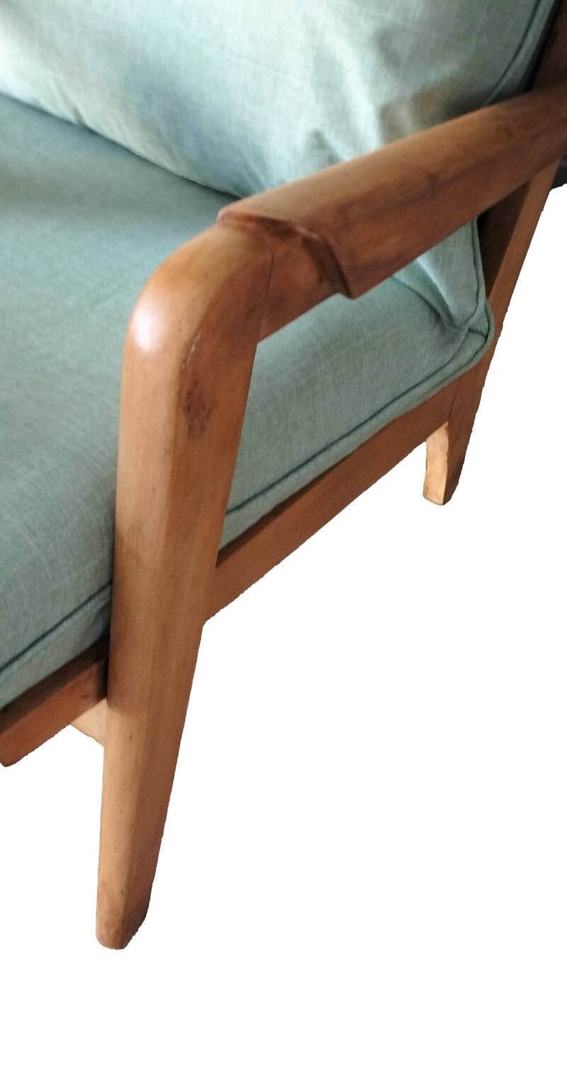 Fauteuil free span dans le goût de pierre guariche