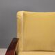 Fauteuils vintage design en bois, mousse et tissu, Italie, années 1960