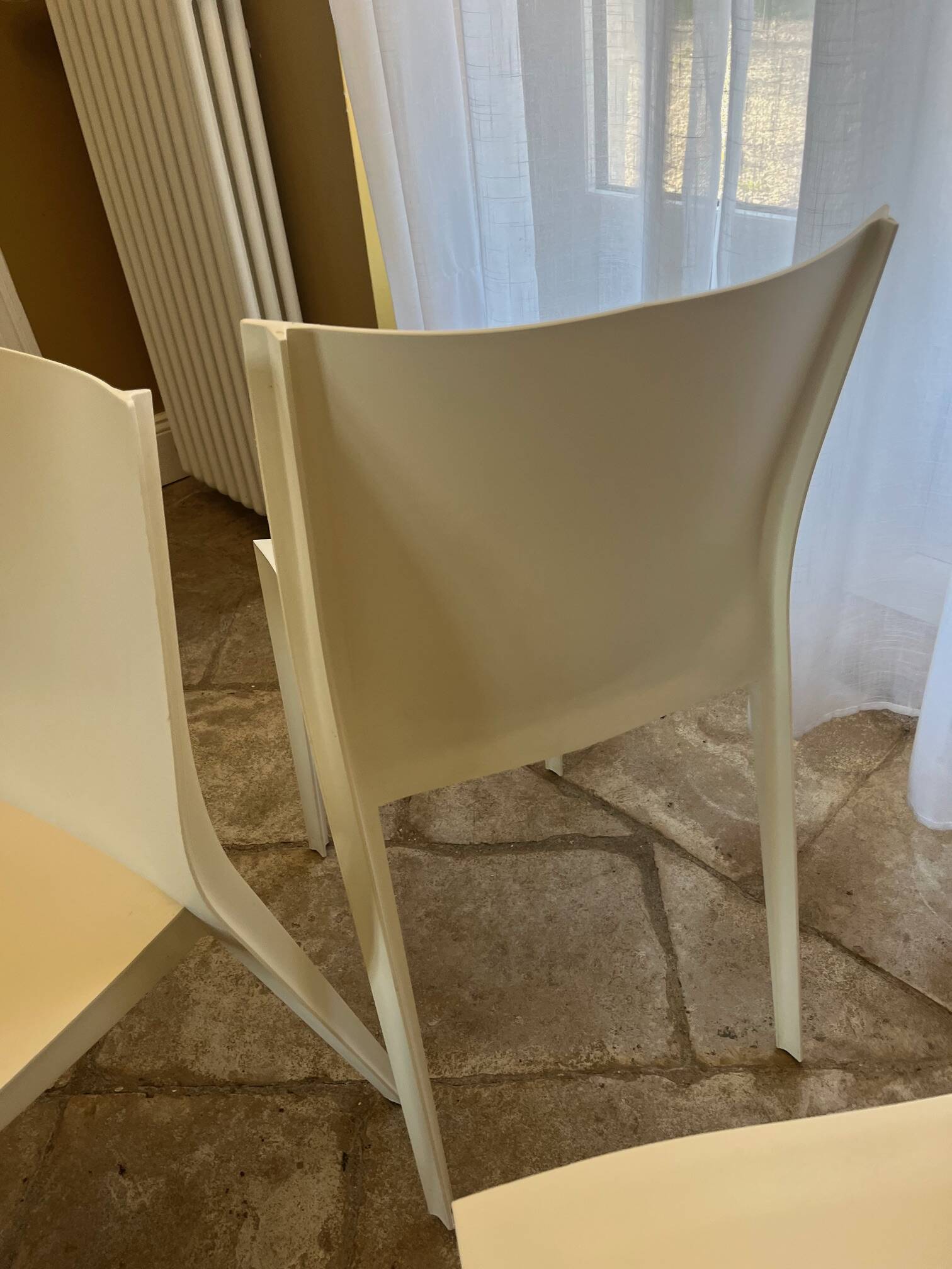 4 superb slick-slick chairs by Philippe Starck for Xo Design