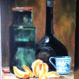 Nature morte à l'orange