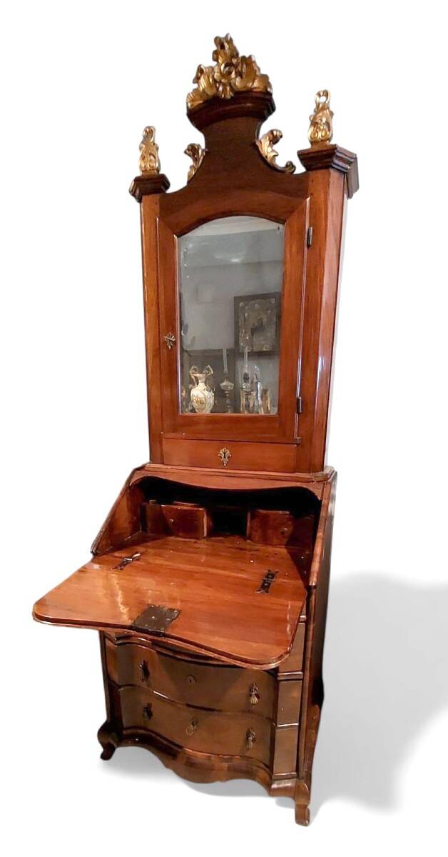 Small 18th century walnut trumeau L.72 CM