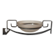 Coupe art deco verre/metal