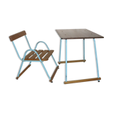Table and chair child of the 50s