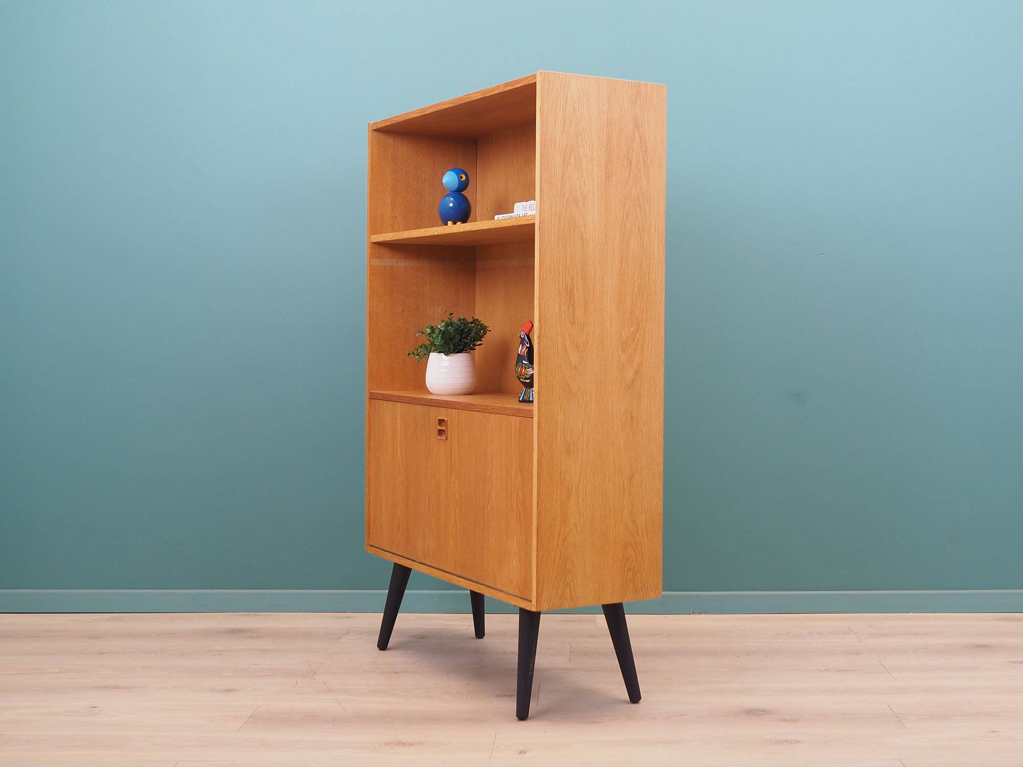 Ash bookcase, Danish design, 1970s, production: Denmark