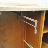 English wardrobe boarding art deco