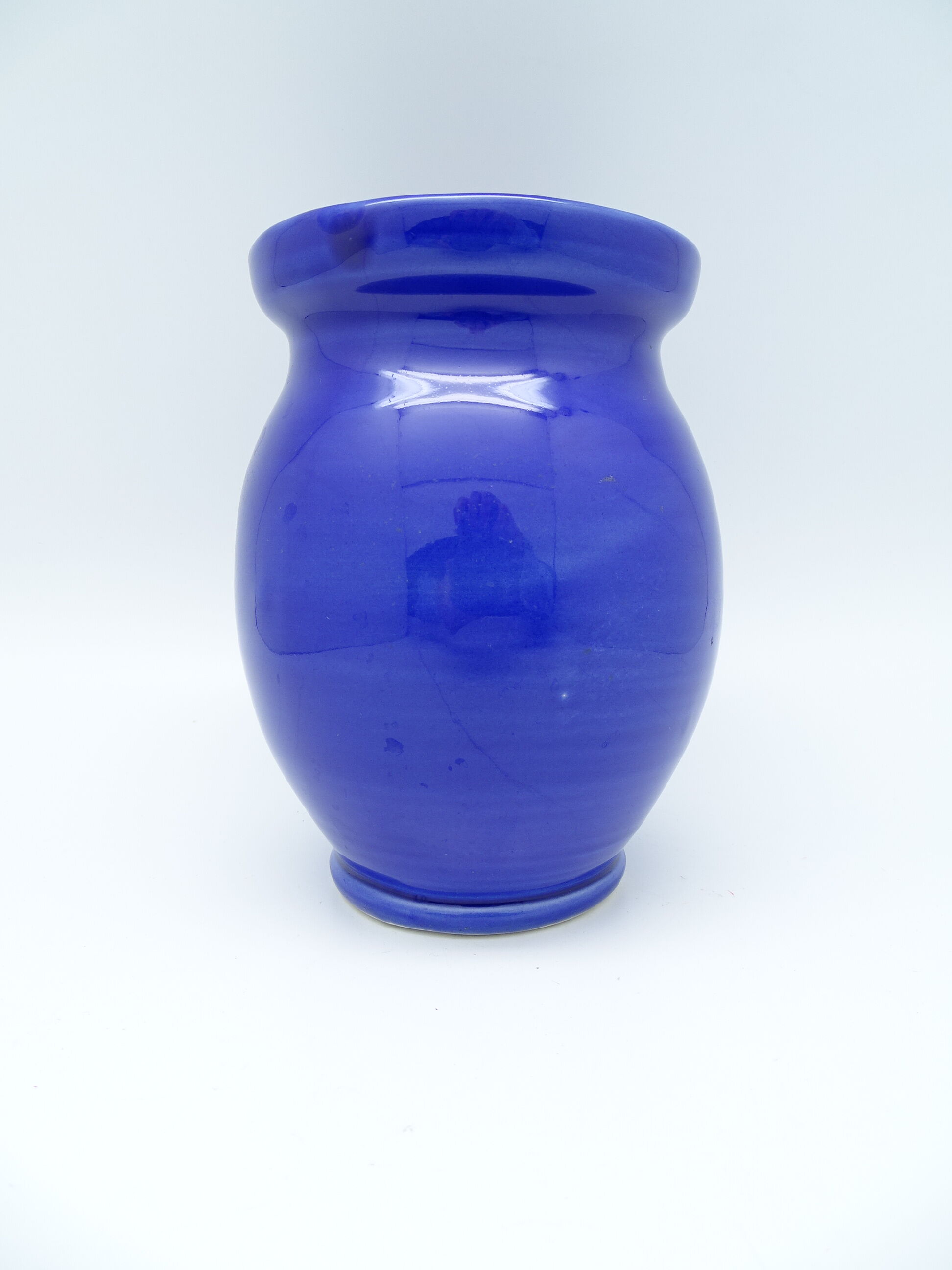 Blue vase Vallauris