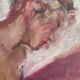 Reverie - pastel attributed to charles vasnier (1873 - 1961)