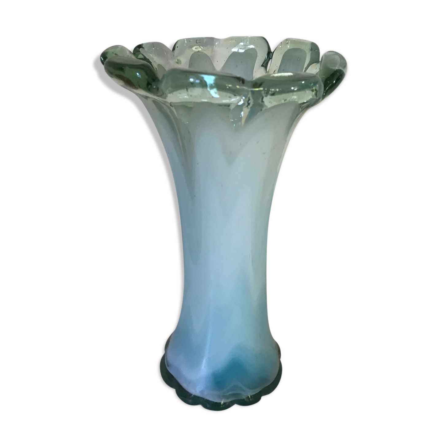 Blown glass vase 27cm