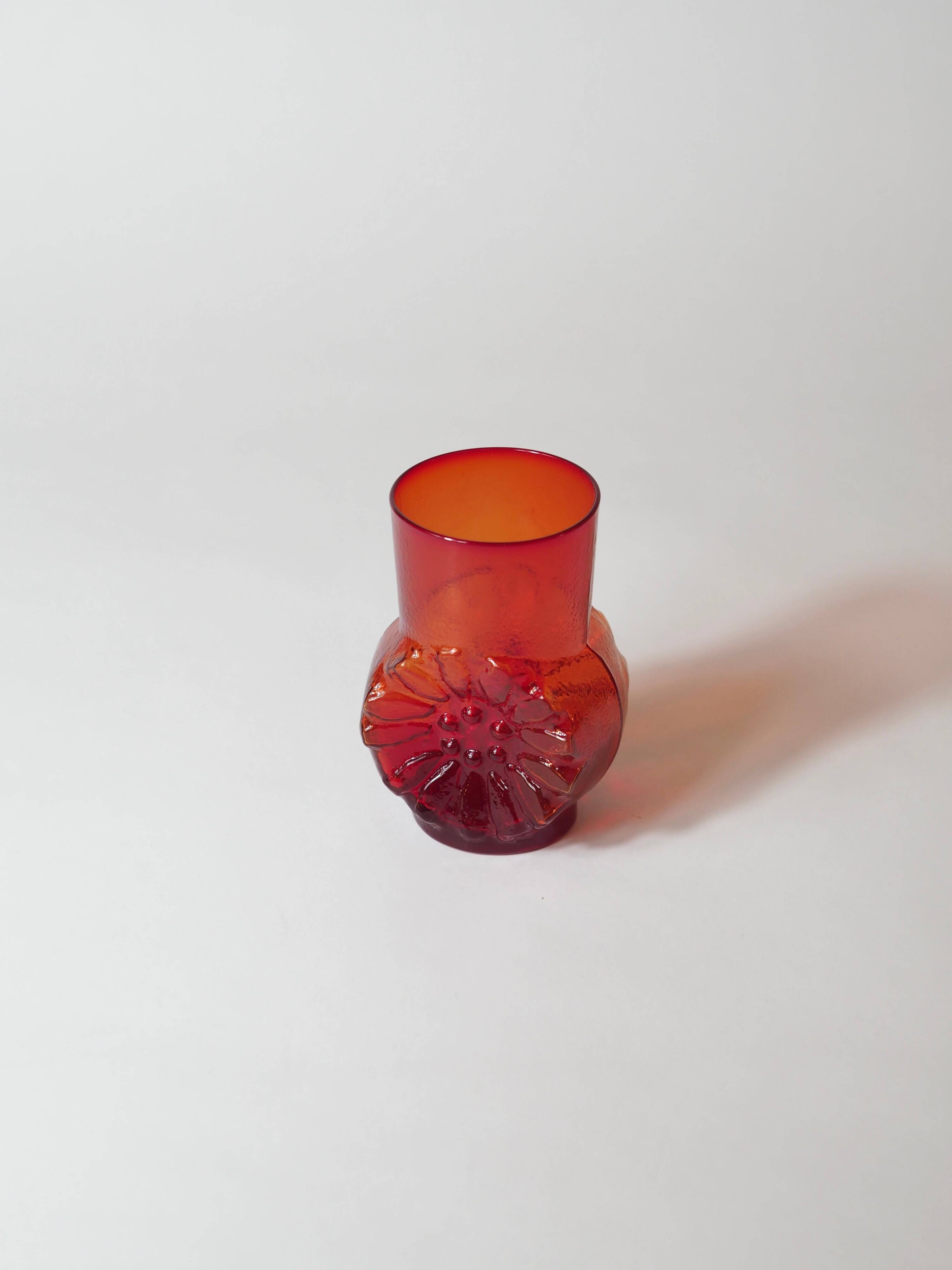 Mid-century rainbow glass set: 6 Finnish style glasses, by Kaj Franck & Lasi.