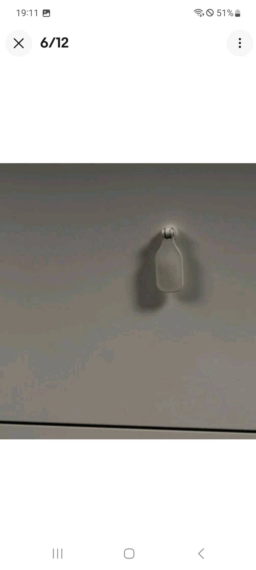 Commode blanche Magnus Eleäck pour Ikea, années 2000