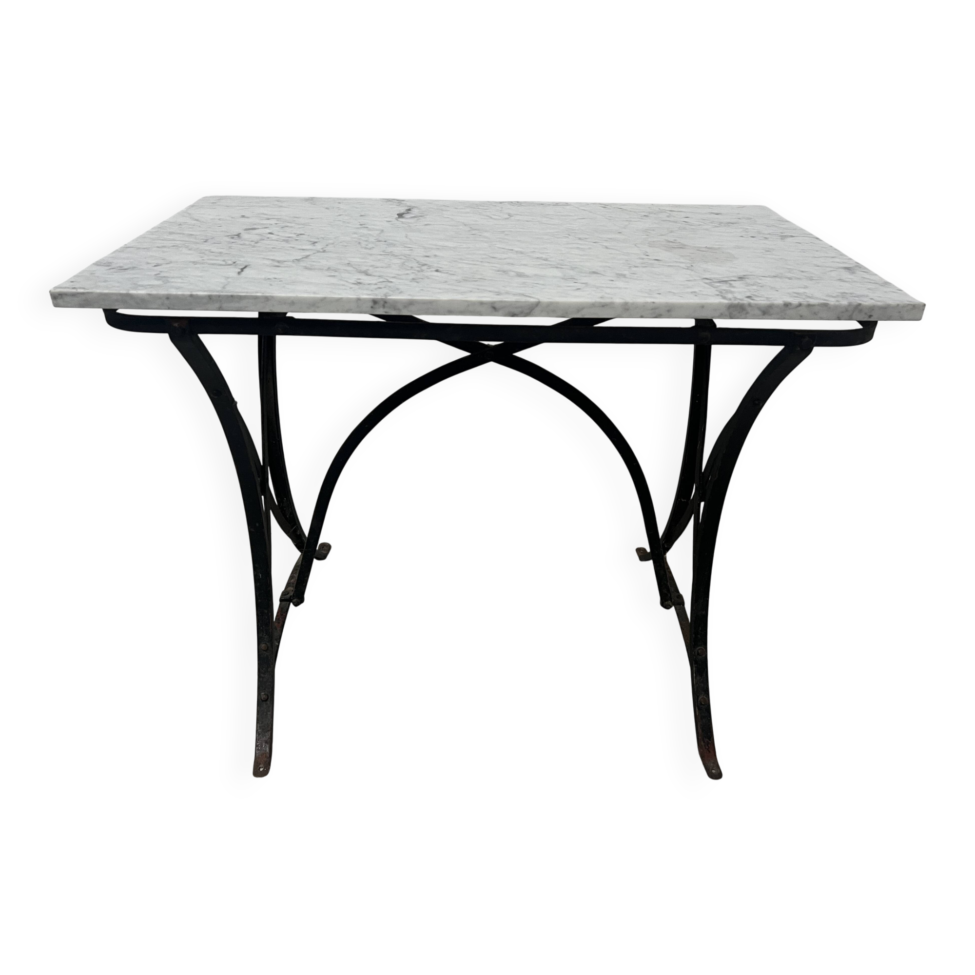 Garden table or veranda in cast iron from the 20th century.