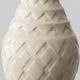 Charles Catteau Frères Keramis Pineapple Table Lamp, New Silk Shade
