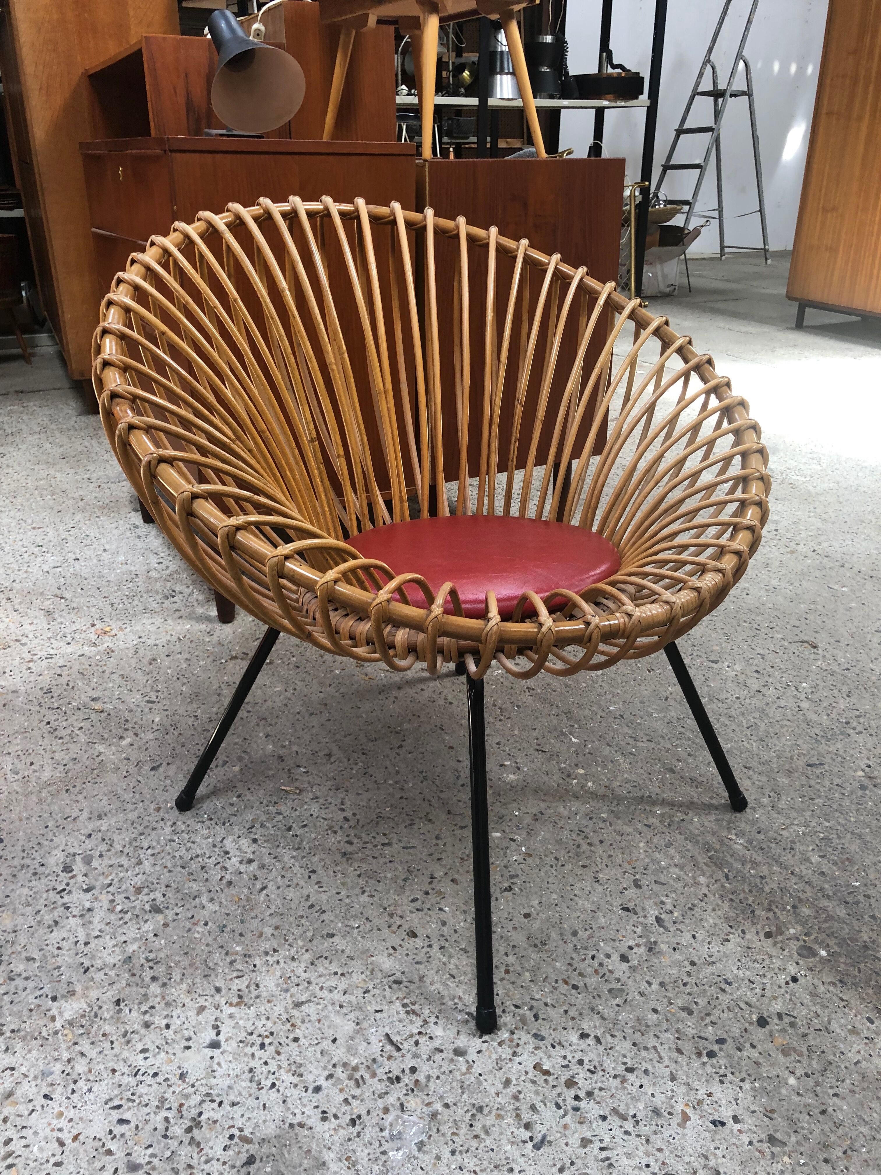 Fauteuil en rotin