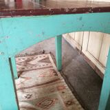 Wooden bistro table 1900