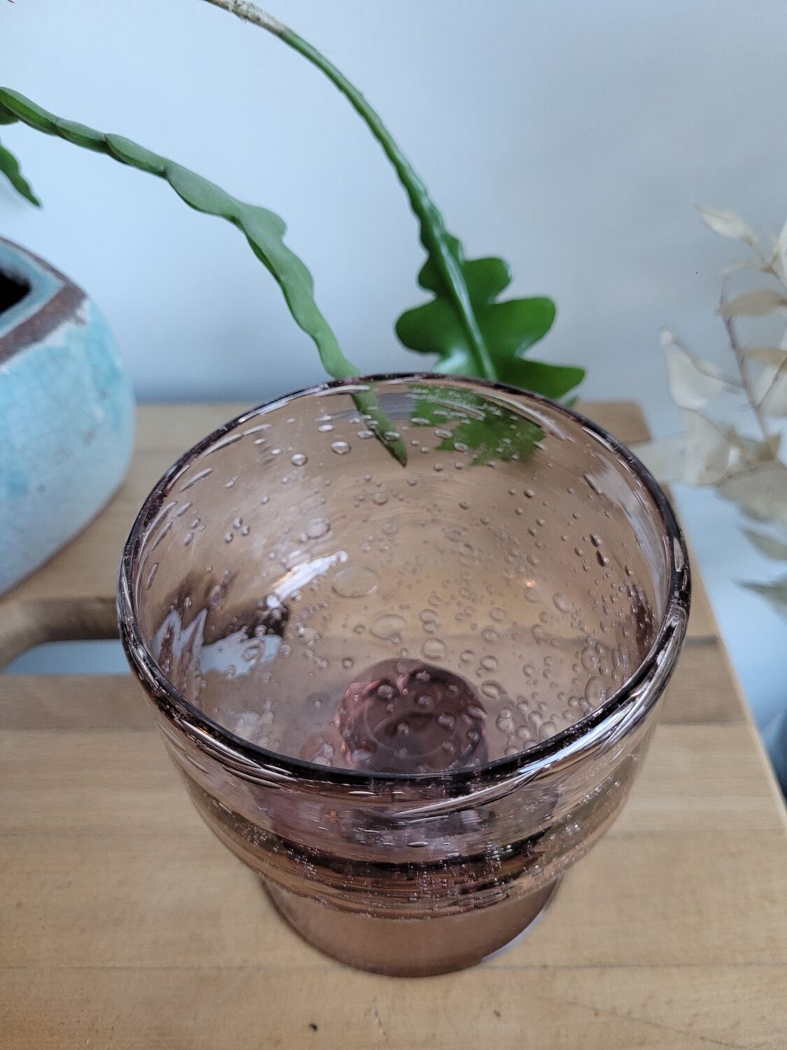 Biot bubble glass cup