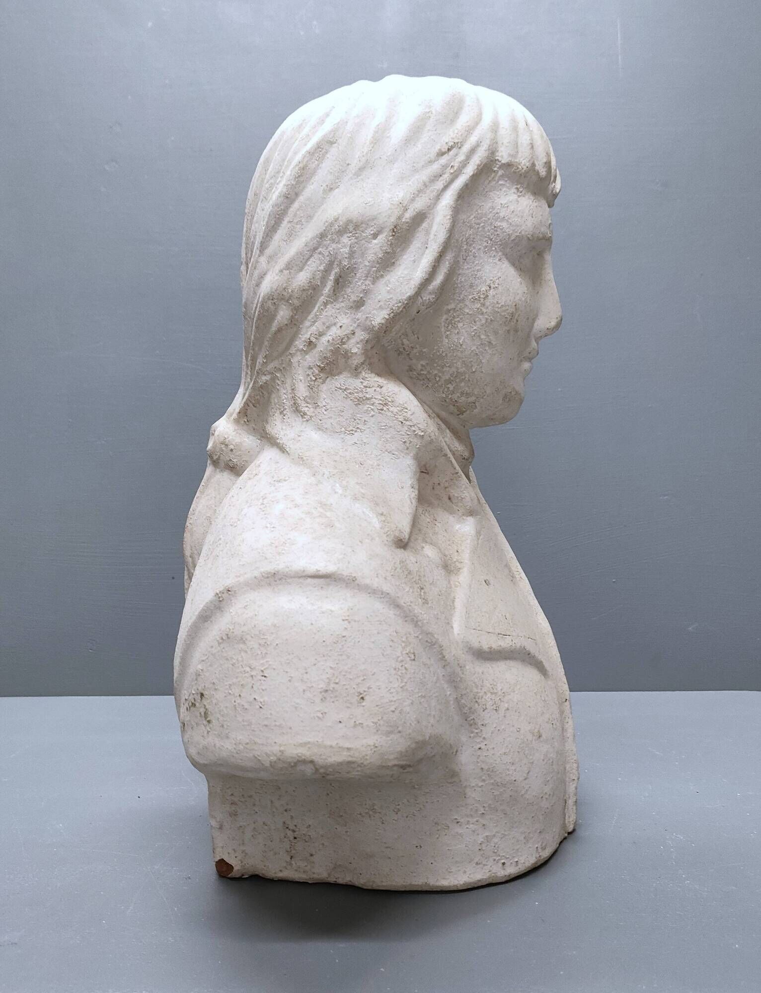 Important Buste Ancien du Général Bonaparte d'après Corbet – Terre Cuite -
