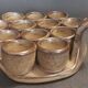 Snail dish Arts ceram grand feu Pointu Puisaye second half of the 20th century