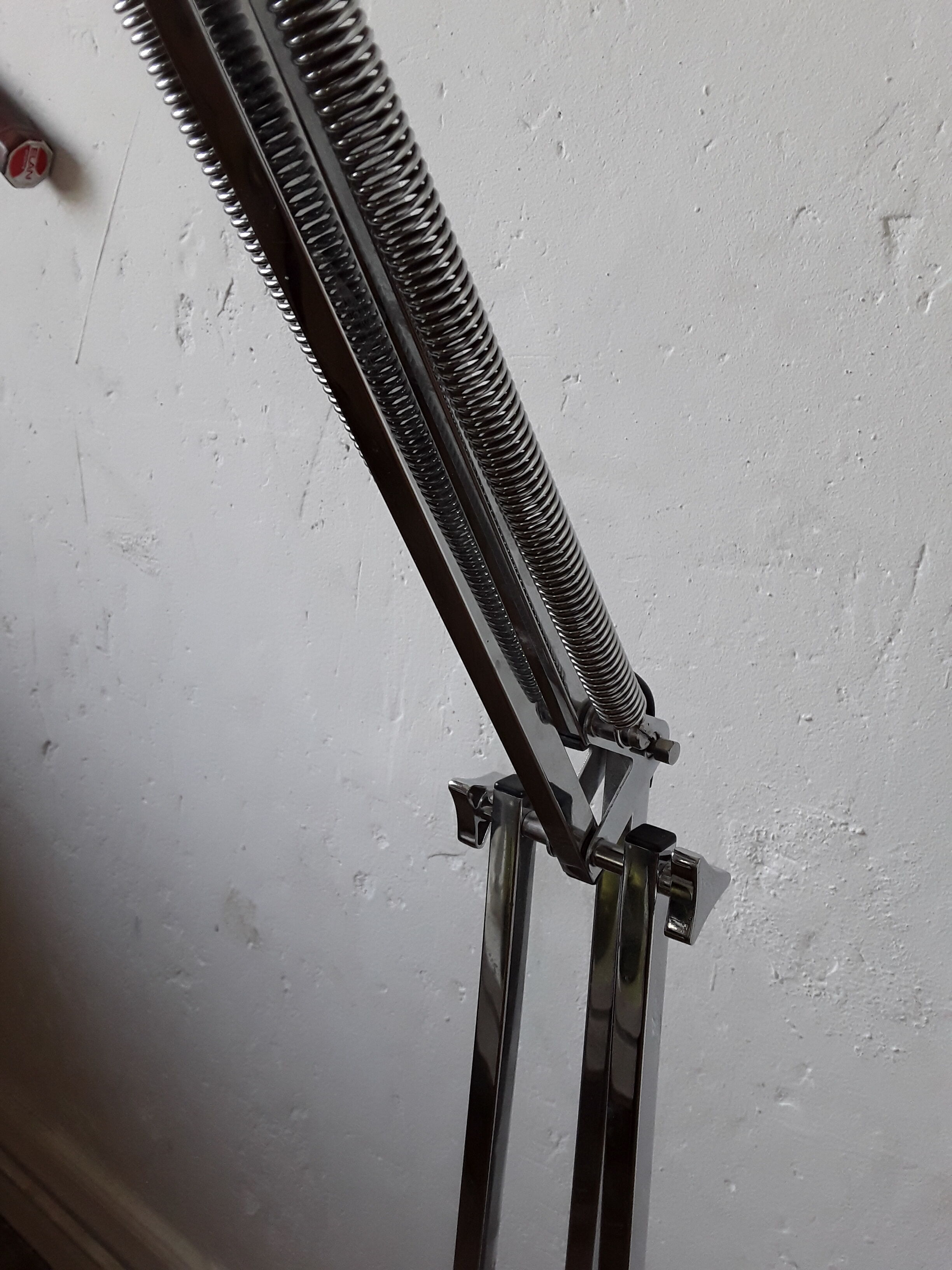 Chrome metal lamp 70/80s