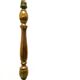 Vintage Italian gilded bronze floor lamp from the 1940s