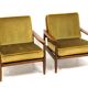 Pair of armchairs "Kolding", Erik Wørtz, Möbel-Ikea, Sweden, 1960