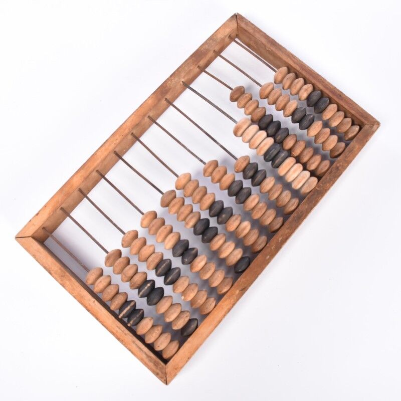 Vintage wooden abacus