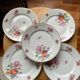 Limoges floral plates