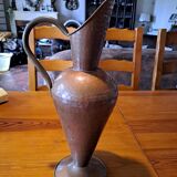 Copper jug and handle