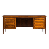 Danish modern executive desk by Ib Kofod Larsen for Faarup Møbelfabrik, 1960