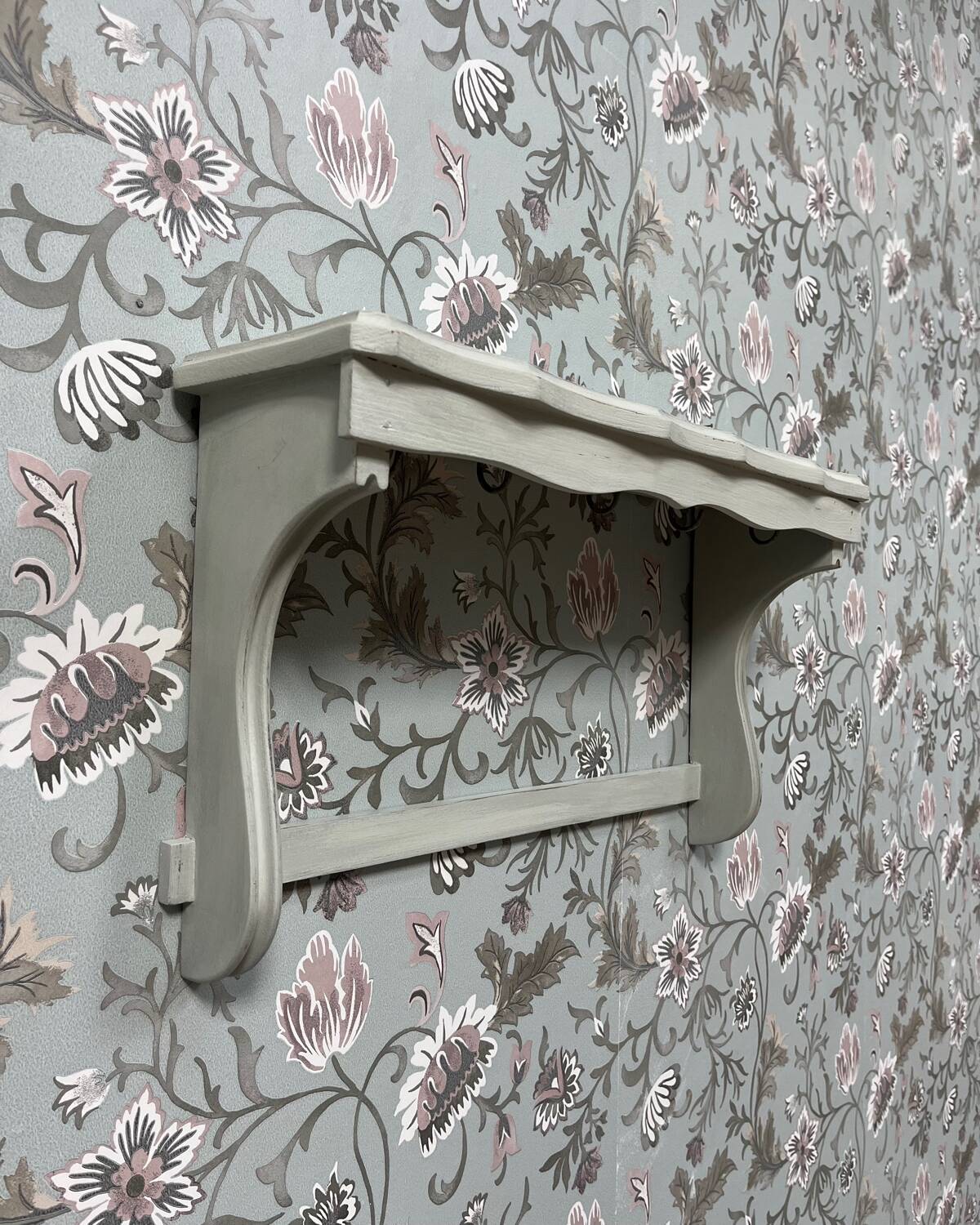 Vintage patinated shelf