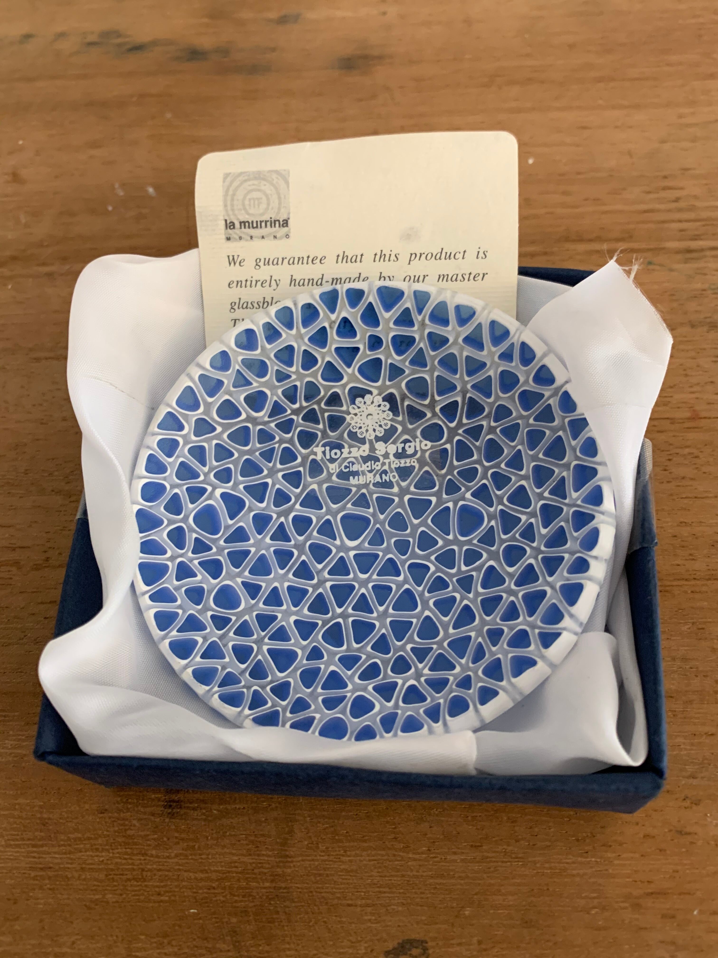 Baguier Tiozzo Sergio di Claudio Tiozzo Murano La Murrina