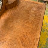 Vintage wood dressing table
